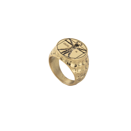 Vitruvian Ring - Gold